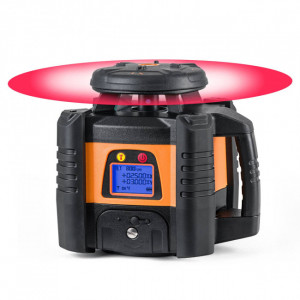 Laser rotatif automatique FL 155H-G - Précision horizontale: ± 0,5 mm / 10 m - Portée sans cellule: Ø 60 m - Rouge

