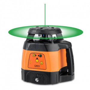 Laser rotatif automatique vert FLG-245HV - Précision horizontale: ± 1,0 mm / 10 m - Portée sans cellule: Ø 60 m  - Couleur : Vert