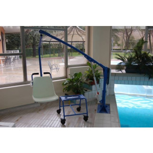 Leve personne fixe piscine - Sur batteries - Capacité maximale : 140 kg