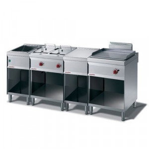 Ligne de cuisson professionnelle - Appareils modulaires en acier inox