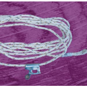 Ligne de vie en cordage - Avec corde longueur : 10m