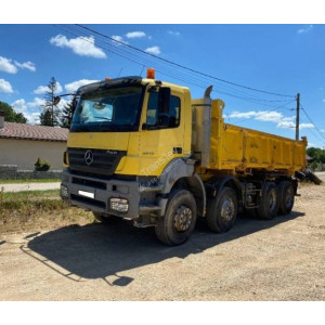 Location camion benne Mercedes occasion - Sous carrosserie : benne TP