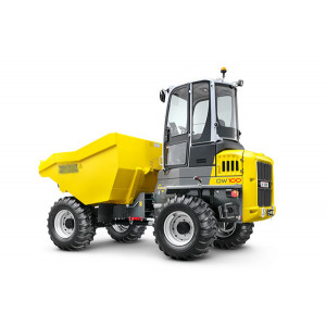 Location dumper sur pneus - Charge utile: 10.000 kg