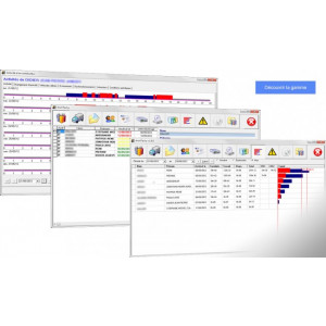 Logiciel d'analyse des cartes conducteurs et des chronotachygraphes - Analyser les données légales issues des cartes chauffeurs et des véhicules, éditez des rapports d'heures et d'infractions.