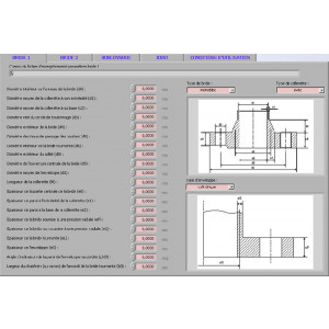 Logiciel d'assemblage brides industrielles - Calcul des brides boulonnés selon EN1591
