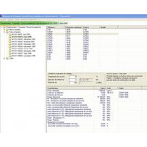 Logiciel de caractérisation des matériaux - Matériaux utilisés en chaudronnerie et tuyauterie industrielle