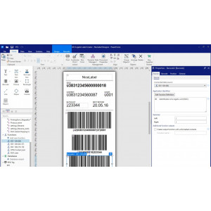 Logiciel de conception et d'impression d'étiquettes - Pour étiquettes codes barre