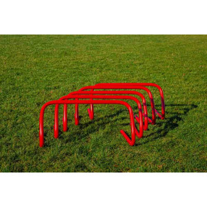 https://www.techni-contact.site/ressources/images/produits/merchandising/lot-de-5-haies-d-entrainement-37123312-1.jpg - Hauteur : 23 cm - Tube en PVC de 22 mm