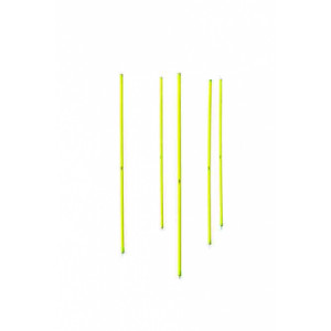 https://www.techni-contact.site/ressources/images/produits/merchandising/lot-de-5-piquets-de-slalom-78721441-1.jpg - Hauteur : 172 cm – PVC – Jaune