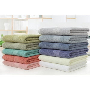 Lot de serviettes de bain - Dimensions : 35X35cm, 35x75cm, 70x140cm