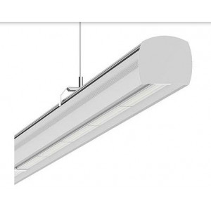 Luminaire suspension linéaire led - Longueur profilé : 1445 mm