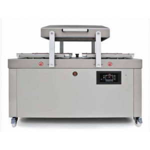 https://www.techni-contact.site/ressources/images/produits/merchandising/machine-a-emballer-sous-vide-double-cloche-sur-roulettes-64521221-1.jpg - Longueur de barre : 662 mm + 662 mm - Capacité de la pompe: 100 ou 155 m³/h