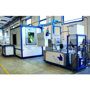 Machine ébavurage et lavage ultrason - Système d'ébavurage/fluxage haute pression