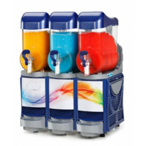 Machine Granitas professionnelle 3 x 10 litres - Capacité des cuves : 3 x 10 litres