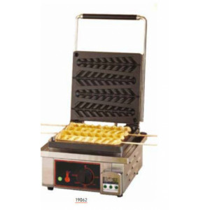 Machine pour gaufre en épis - Livrés avec un pinceau et une fourchette spéciale
