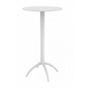 Mange-debout en polypropylène  - Hauteur assise : 108 cm – Diamètre : 60 cm - En polypropylène 