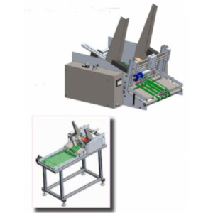 Margeur dépileur automatique à cadence adaptée - Dépilage par friction de packagings, emballages, carton