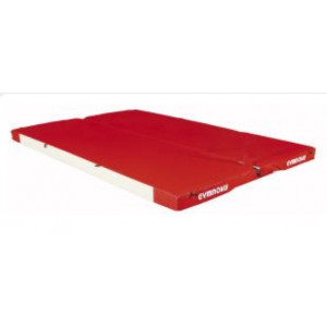 Matelas intégré pour poutres à pieds - Dimension (L x l x ép.) : 460 x 300 x 20 cm