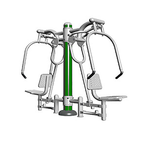 Matériel de musculation pour fonctions cardiaque - Dimension : 2 090 X 700 X 1 920 mm