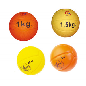 Médecine ball gonflable à Double paroi - Enveloppe PVC - Poids (Kg) : 1 à 5