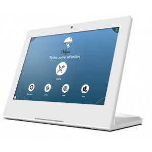 Menu sur Tablette tactile  - DELYSS est un menu sur tablette tactile permettant à vos clients de consulter votre carte directement sur une tablette tactile qui leur est confiée à leur arrivée, puis de passer commande de façon autonome.