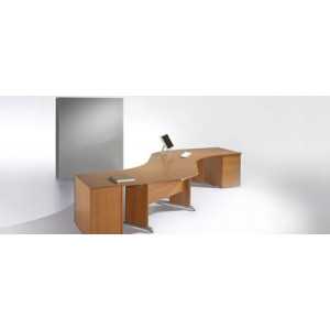 Meuble bureau pied ouvert Structurex - BURAILE pied ouvert Structurex