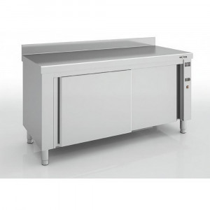 https://www.techni-contact.site/ressources/images/produits/merchandising/meuble-chaud-de-cuisine-en-inox-mural-avec-dosseret-100-mm-capacite-de-320-a-670-l-portes-coulissantes-l1200-a-2250-x-p700-x-h850-mm-17531119-1.jpg - Capacité : de 320 à 670 L - Portes coulissantes - L.1200 à 2250 x P.700 x H.850 mm