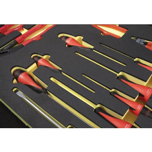 Plateau de rangement outils en mousse - Mousse de rangement et de protection