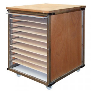 https://www.techni-contact.site/ressources/images/produits/merchandising/meuble-parisien-pour-boulangerie-7769193-1.jpg - 8, 10 ou 20 étages - Avec grilles - Structure inox - Habillage bois - sur roulettes