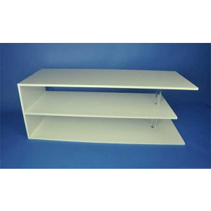 https://www.techni-contact.site/ressources/images/produits/merchandising/meuble-tv-blanc-brillant-en-plexiglas-12713421-1.jpg - Meuble Tv - Plexiglas - 115 x 45 cm