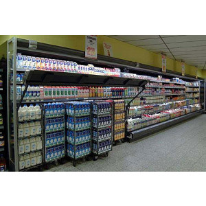 Meubles frigorifique de supermarchés pour laitages - Vitrine pour laitages
