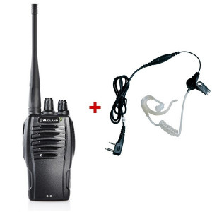 Midland G10 + Kit bodyguard écouteur transparent - Talkie Walkie sans Licence - MIG10BDG-Midland