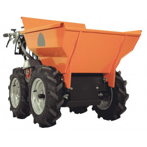 Mini dumper à roues 300 kg - Moteur Honda - Puissance : 4 kw - 5.5 ch