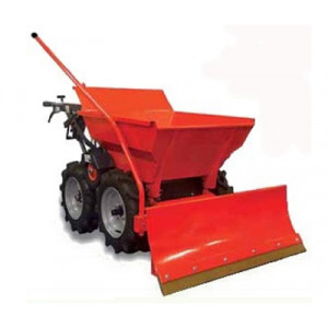 Mini Dumper avec chasse neige - Orientable en 3 positions