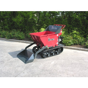 Mini dumper sur chenilles caisson auto chargeur - Mini dumper sur chenilles 500 kg caisson auto chargeur