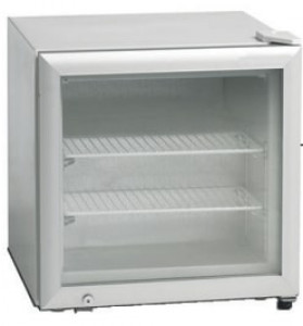 Mini frigo de comptoir froid négatif - Capacité : de 48 à 113 L - Température : - 12 / - 24 °C - 2 ou 3 clayettes ajustables