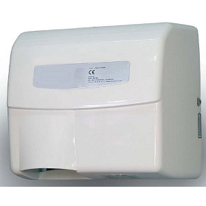 Mini sèche-mains sans contact - Puissance : 1800 W - Temps de séchage : 30 sec - Matériau : aluminium