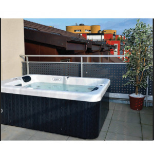 Mini spa 2 places - Dimensions (cm) : 195 x 140 x 68