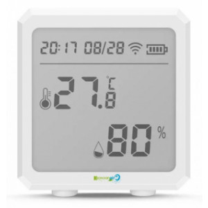 https://www.techni-contact.site/ressources/images/produits/merchandising/mini-thermometre-pour-bureau-27117138-1.jpg - Température Hygromètre - Fixation mural ou à poser - Taille : 65 x 60 x 25 mm