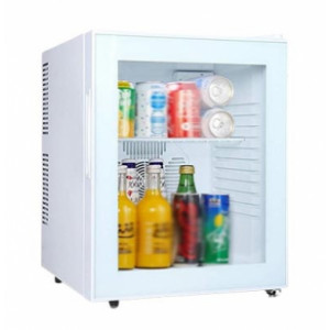 https://www.techni-contact.site/ressources/images/produits/merchandising/minibar-blanc-avec-porte-vitree-23176682-1.jpg - Capacité : 30 ou 40 L - Eclairage intérieur par LED