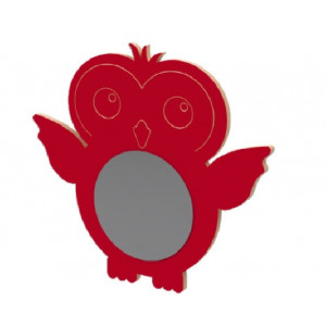 Miroir hibou pour crèche - L:500 mm; H:700 mm