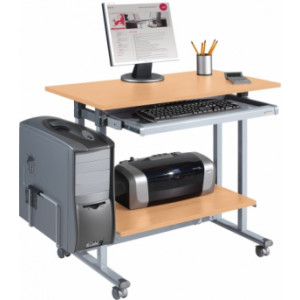 Mobilier bureau informatique - Dimensions (L x P x H): 90 x 50 x 81 cm