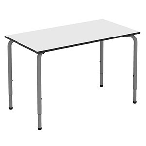 Table pour travailler en position "Assis - Debout" - Mobitab MREP - Table mobile pour les espaces pédagogiques et professionnelles