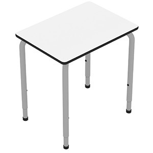 Table modulable et réglable en hauteur - Mobitab MSQ  - Table modulable pour tous les établissements scolaires et professionnelles