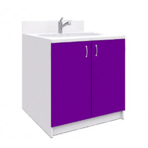 Module avec baignoire crèche - L870 mm x H869 mm x P850 mm