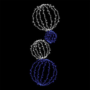 Motif lumineux Acrobate - Puissance : 46 W - Composition : Cordon et Lucioles LED