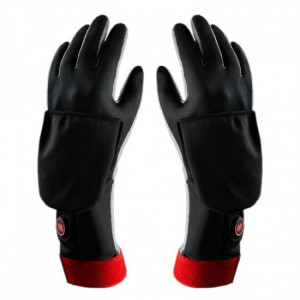 Moufles chauffantes avec sous gants - 78% polyester, 8% cotton, 14% spandex