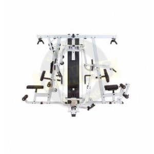 Multi-station de musculation - Dimension de l'appareil : L 338 x l 231 x h 211 cm