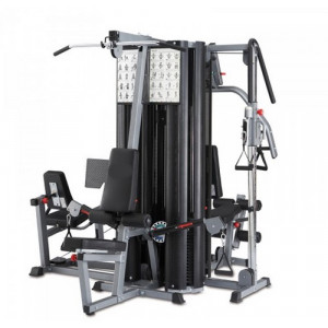 Multi station de musculation - - Dimensions : Long 281 cm x Larg 223 cm x H 212 cm