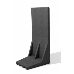 https://www.techni-contact.site/ressources/images/produits/merchandising/mur-en-l-en-plastique-recycle-42733714-1.jpg - Plastique recyclé - Hauteur : 55, 80 ou 105 cm - Coloris : Noir ou Gris